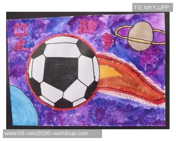 童趣校园足球赛儿童画展现青春活力与梦想追逐的美好瞬间 童趣校园足球赛儿童画展现青春活力与梦想追逐的美好瞬间